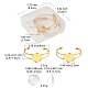 DIY Blank Dome Bangle Making Kit&nbsp;DIY-FS0003-50G-5