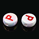 UV Plating Enamel Acrylic Beads&nbsp;PACR-N015-01F-3