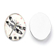 Flatback Glass Cabochons&nbsp;X-GGLA-S034-25x18-007-2