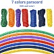 7 Bumdles 7 Colors Core Parachute Cords&nbsp;OCOR-YW0001-09-2