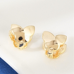 Brass Hoop Earrings&nbsp;EJEW-Q016-06G
