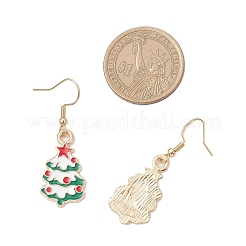 4 Pairs Alloy Enamel Dangle Earrings&nbsp;EJEW-JE06531