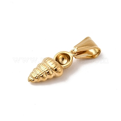 304 Stainless Steel Pendant Rhinestone Settings&nbsp;STAS-B167-13B-G