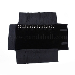 Foldable Velvet Jewelry Travel Roll Bag&nbsp;TP-L005-07