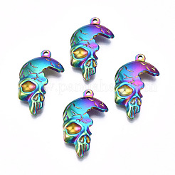 Ion Plating(IP) 201 Stainless Steel Pendants&nbsp;STAS-N098-064M