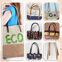 Imitation Leather Bag Handles&nbsp;FIND-WH0043-05B