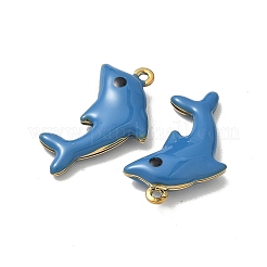 304 Stainless Steel Enamel Pendants&nbsp;STAS-V015-03G