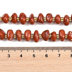 Natural Red Jaseper Beads Strands&nbsp;G-RM250109-A16
