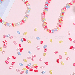 2000Pcs Pearlized Opaque Acrylic Beads&nbsp;OACR-SC0002-97