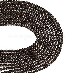 Natural Smoky Quartz Beads Strands&nbsp;G-C280-B09-6mm
