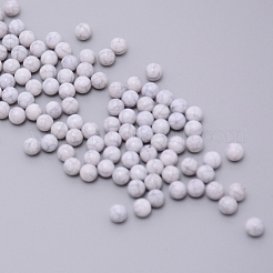 Resin Round Beads&nbsp;MRMJ-WH0068-34C-02