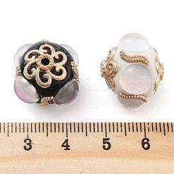 Alloy with Resin Handmade Indonesia Beads&nbsp;FIND-Q106-48