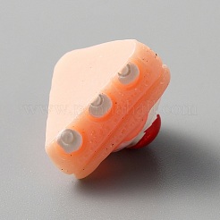 Opaque Resin Cabochons&nbsp;RESI-WH0026-51C