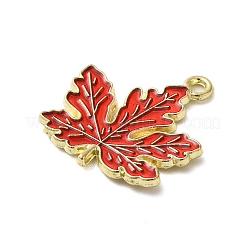 Thanksgiving Day Theme Alloy Enamel Pendants&nbsp;ENAM-M002-03G-15