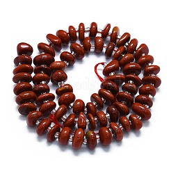 Natural Red Jasper Beads Strands&nbsp;G-K245-H06-01