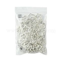 50Pcs Tibetan Style Alloy Bead Frame&nbsp;TIBEB-FS0001-11AG