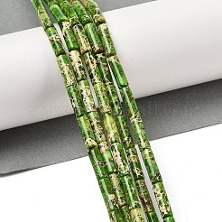 Dyed Natural Imperial Jasper Beads Strands&nbsp;G-H087-H01-01B
