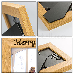 Natural Wood Photo Frames&nbsp;DIY-WH0234-008
