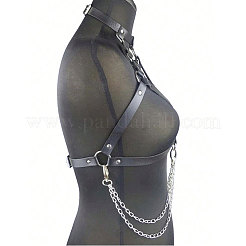 Black PU Leather Chest Harness Belts&nbsp;FS-WG16471-01