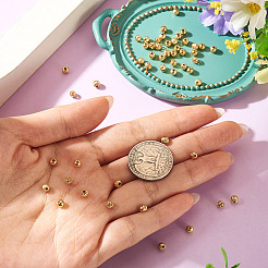 50Pcs 5 Styles Brass Spacer Beads&nbsp;KK-TA0009-12