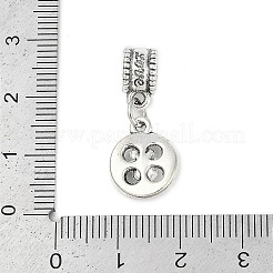 Rack Plating Brass European Dangle Charms&nbsp;KK-R200-11AS