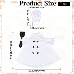 Polyester Clothing Set&nbsp;AJEW-WH20077-011A