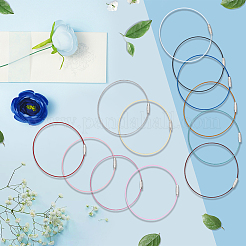 36Pcs 12 Colors Steel Wire Bracelet Cord DIY Jewelry Making&nbsp;TWIR-SC0001-06