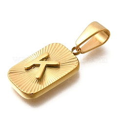 304 Stainless Steel Pendants&nbsp;STAS-S161-01K-G