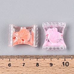 Transparent Plastic Beads&nbsp;X-KY-T041-22
