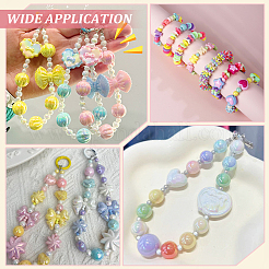 225Pcs 15 Styles Imitation Pearl Acrylic Beads&nbsp;OACR-ME0001-02