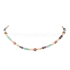 Gemstone & Natural Cultured Freshwater Pearl Beads Necklaces for Women&nbsp;NJEW-JN06518-02