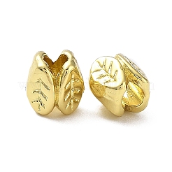 Rack Plating Alloy Beads&nbsp;PALLOY-D024-04G