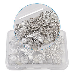 Alloy Rhinestone Pendants&nbsp;RB-TA0001-04