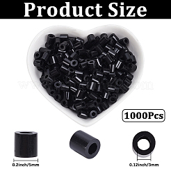 1000Pcs PE DIY Melty Beads Fuse Beads Refills&nbsp;DIY-SP0006-83D