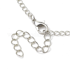 Natural Green Aventurine Chip Beads Necklaces for Women&nbsp;NJEW-JN04804
