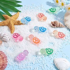 48Pcs 6 Colors Luminous Resin Turtle Display Decoration&nbsp;JX881A
