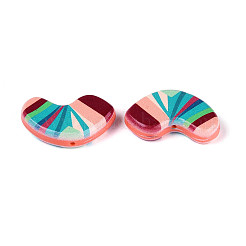 Printed Opaque Resin Beads&nbsp;RESI-N043-26A