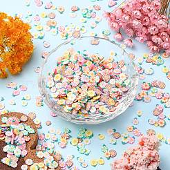 60g 10 Styles Handmade Polymer Clay Cabochons&nbsp;CLAY-CJ0001-66