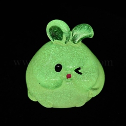Luminous Resin Rabbit Ornament&nbsp;CRES-M020-03F