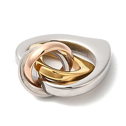 Ion Plating(IP) 304 Stainless Steel Pendants&nbsp;STAS-Q244-08MC