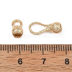 SHEGRACE Brass Bead Tips&nbsp;XGRQ58184-789G