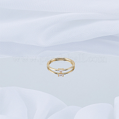 1Pc Brass Finger Rings&nbsp;RJEW-LP0003-53