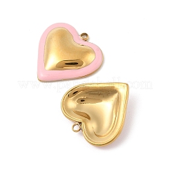 304 Stainless Steel Enamel Pendants&nbsp;STAS-P380-09G-01