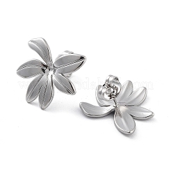 Non-Tarnish 304 Stainless Steel Stud Earrings&nbsp;EJEW-P258-34P