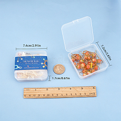 DIY Flower Earring Making Kits&nbsp;DIY-SC0001-82G