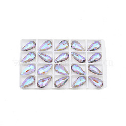Electroplate Faceted Glass Pendants&nbsp;EGLA-N006-053
