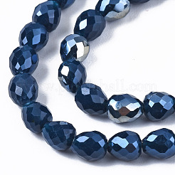 Opaque Glass Beads Strands&nbsp;EGLA-T008-16A