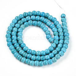 Synthetic Turquoise Beads Strands&nbsp;TURQ-S192-4mm-2