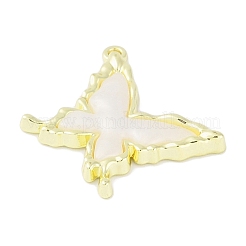 Rack Plating Alloy Enamel Pendants&nbsp;PALLOY-F018-12G-02