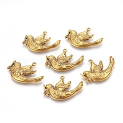 Tibetan Style Alloy Pendants&nbsp;X-TIBEP-GC128-AG-NR